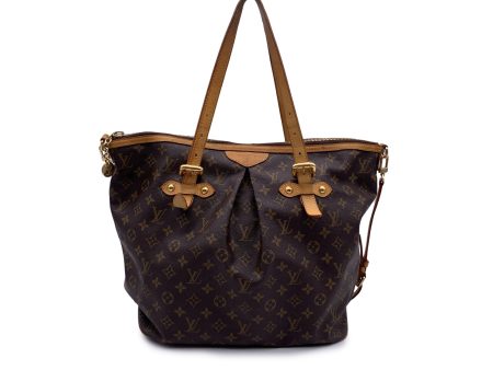 Louis Vuitton Monogram Canvas Palermo GM Tote Bag with Strap on Sale