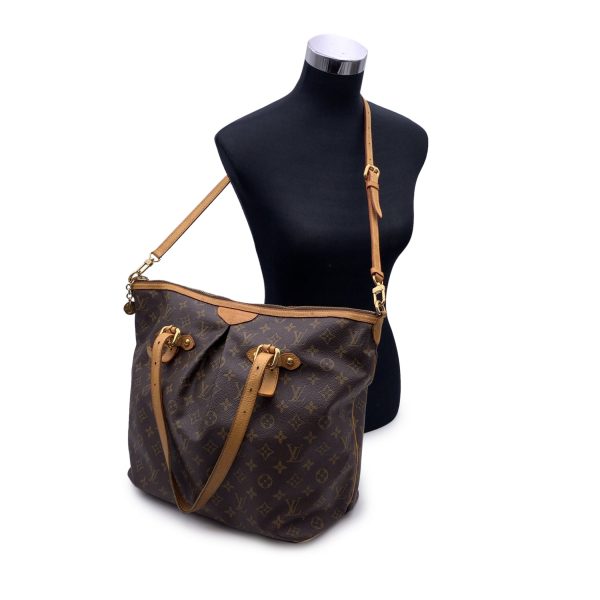 Louis Vuitton Monogram Canvas Palermo GM Tote Bag with Strap on Sale