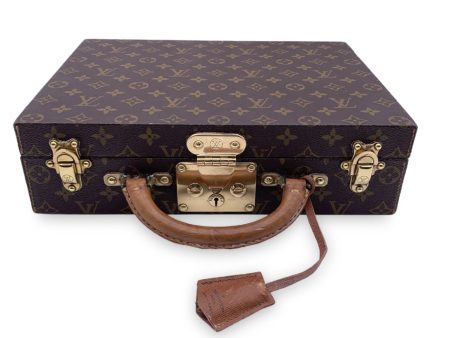 Louis Vuitton Monogram Canvas Boite Bijoux Jewelry Case Travel Bag Sale