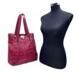 Celine Pink Purple Leather Tote Shoulder Bag with Spheres Online Hot Sale