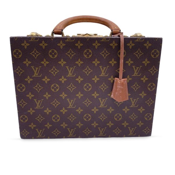 Louis Vuitton Monogram Canvas Jewelry Case Boite Bijoux Travel Bag Discount