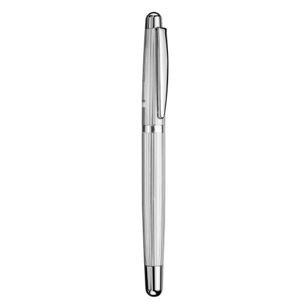 Otto Hutt Design 02 Fountain Pen, Sterling Silver - Steel Nib Online