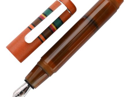 Opus 88 Fantasia Fountain Pen - Brick Red Discount