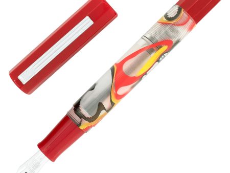 Opus 88 Flow Fountain Pen - Red For Cheap