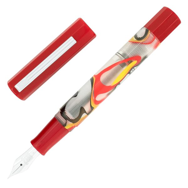 Opus 88 Flow Fountain Pen - Red For Cheap