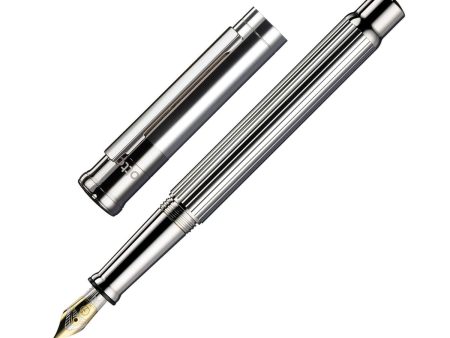 Otto Hutt Design 04 Fountain Pen, Sterling Silver - 18K Gold Nib Sale