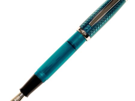 Opus 88 Opera Fountain Pen - Green Arrow For Discount