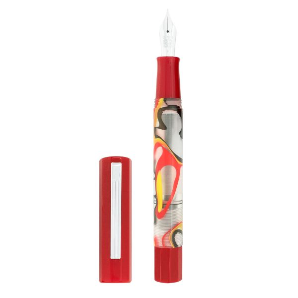 Opus 88 Flow Fountain Pen - Red For Cheap