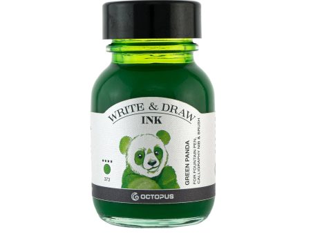 Octopus Write & Draw Ink Bottle, Green Panda - 50ml Discount