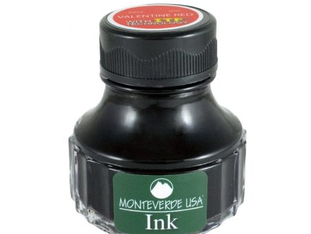 Monteverde Valentine Red Ink Bottle - 90ml Supply