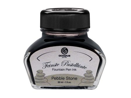 Octopus Pastel Pebble Stone Ink Bottle - 30ml Online