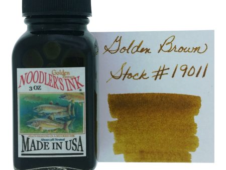 Noodler s 19011 Golden Brown Ink Bottle - 88ml Online Sale