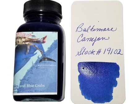 Noodler s 19102 Baltimore Canyon Ink Bottle, Blue - 88ml Cheap