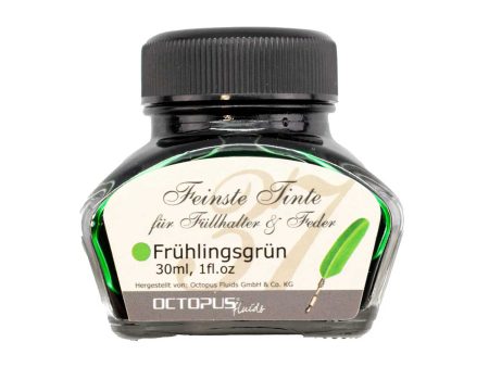 Octopus Classic Fruhlingsgrun Ink Bottle, Spring Green - 30ml Fashion