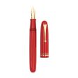 Namiki Urushi No.50 (Emperor Size) with Rings Fountain Pen, Vermilion Red - 18K Gold Nib Cheap