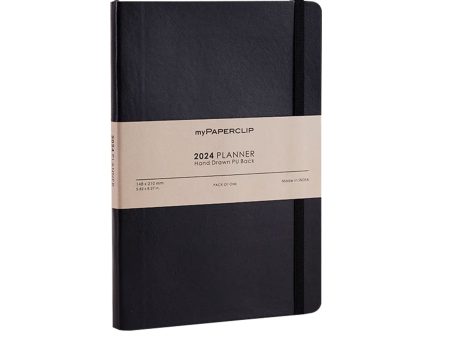 myPAPERCLIP R2 2024 Weekly Planner - Black on Sale