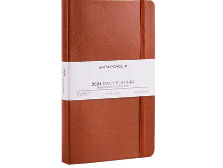 myPAPERCLIP M2 2024 Daily Planner - Tan Online Sale