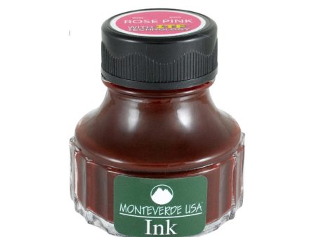 Monteverde Rose Pink Ink Bottle - 90ml on Sale