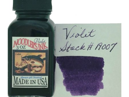 Noodler s 19007 Violet Ink Bottle - 88ml For Discount